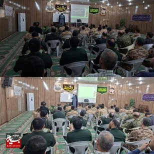 کلاس هدایت سیاسی و جهادتبیین در ناحیه مقاومت بسیج امام حسین (هم) اهواز برگزار شد