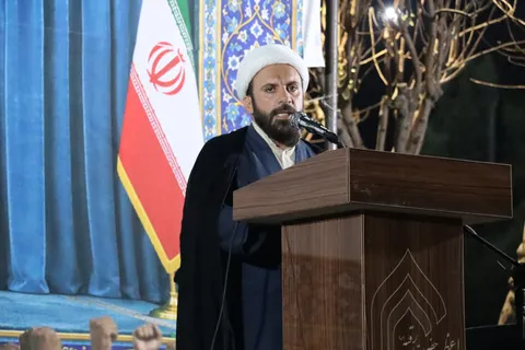 حجت‌الاسلام صفری در تجمع ۲۲۷ شب نسیم‌شهر: حضور مردم محاسبات دشمن را برهم زد