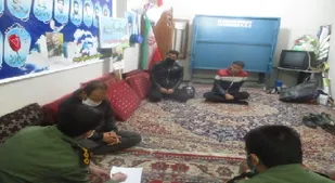 برگزاری جلسه برنامه ریزی هفته بسیج در پایگاه بسیج حضرت مهدی (عج)