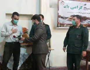 مراسم بزرگداشت هفته بسیج در پایگاه شهید مقیمی برگزار شد