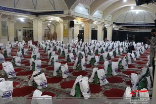 طرح اطعام و احسان حسینی در لرستان آغاز شد