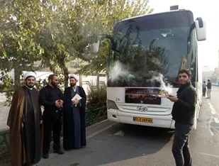 تعدادی از خبرنگاران بسیج رسانه برای حضور در راهپیمایی اربعین اعزام شدند