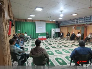 نشست تربیت و تعالی حوزه مقاومت بسیج شهید مفتح(ره) خوروبیابانک