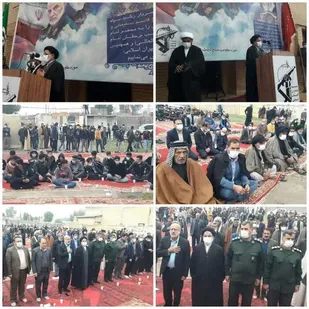 مراسم سالگرد شهادت سردار شهیدحاج قاسم سلیمانی در بخش دشت عباس دهلران برگزار شد