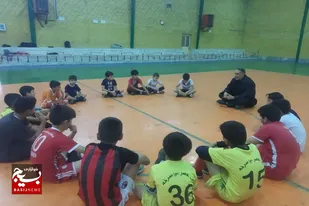 حلقه ورزشی نونهالان در سرخه برگزار شد