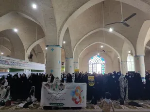 مراسم بزرگداشت حماسه ۹ دی در کهنوج برگزار شد