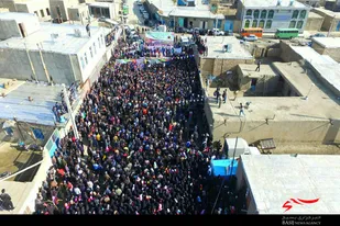 همایش پیاده&zwnj;روی به&zwnj;مناسبت دهه فجر در اسلامشهر آق&zwnj;گل ملایر