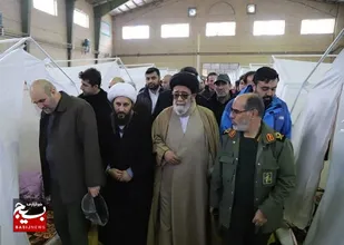 حضور ۱۶ گروه جهادی سپاه عاشورا در مناطق زلزله زده خوی