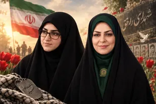 پیام سازمان بسیج دانش آموزی استان قم در پی شهادت دو بانوی انقلابی افسانه عقیلا و شهیده نصرت افتخاری