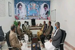 دیدار مدیر جهاد کشاورزی با فرمانده سپاه ناحیه مهرستان