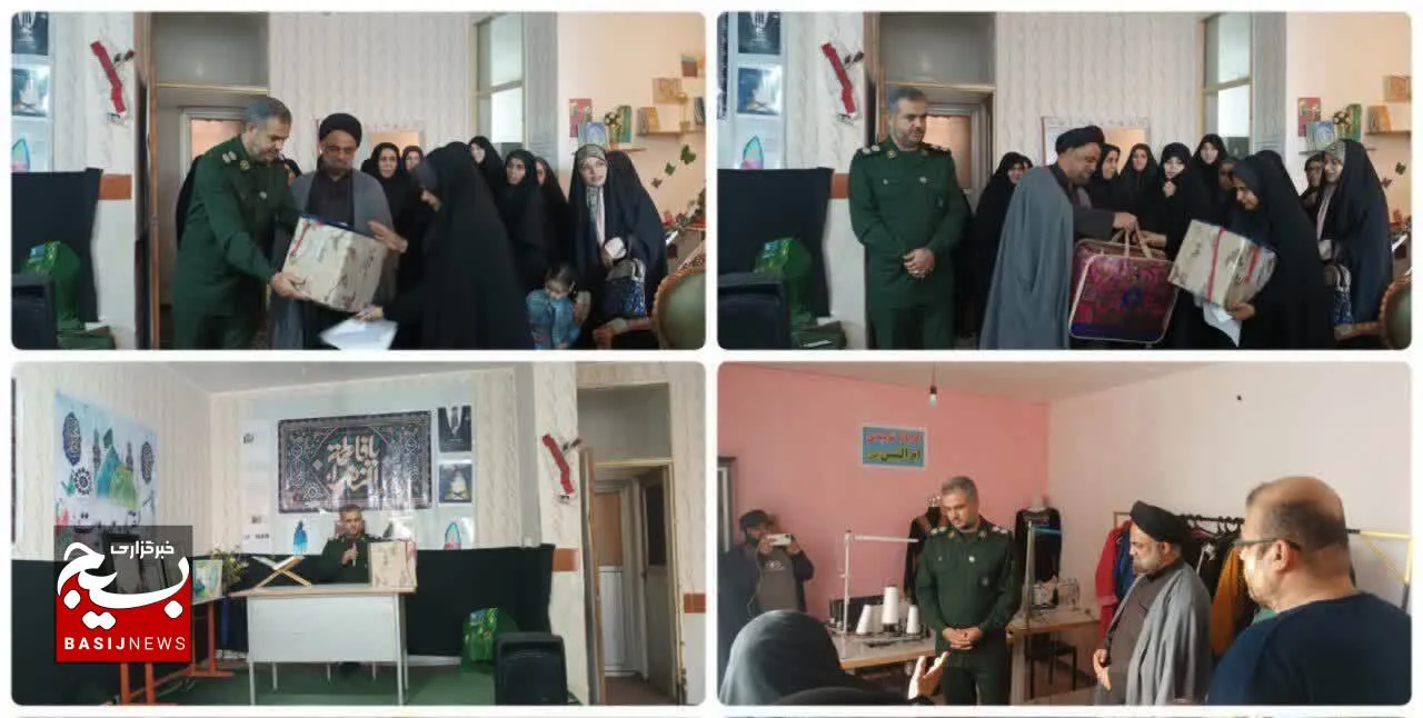 تجلیل از پایگاه مقاومت بسیج برتر خرمشهری در جشنواره ملی مالک اشتر