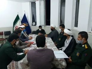 سرکشی مسئول نمایندگی ولی فقیه در ناحیه نجف آباد از حوزه مقاومت بسیج امام سجاد علیه السلام