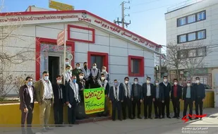 برگزاری پویش نذر خون توسط کارکنان بسیجی ادارات کهگیلویه و بویراحمد