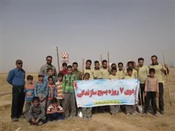 فعالیت اردوی جهادی در روستای کریم‌آ‌‌باد شهرستان بهار