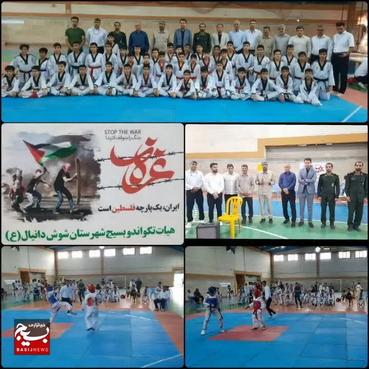 برگزاری مسابقات تکواندو جام شهید بقایی در شوش