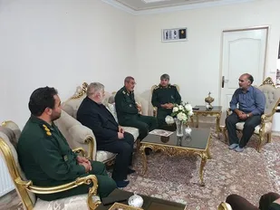دیدار فرمانده سپاه حضرت سیدالشهدا با آزادگان سرافراز