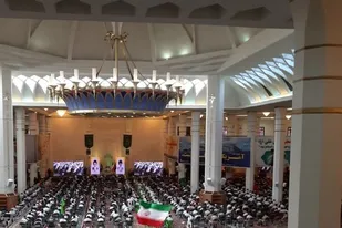 رزمایش بزرگ اقتدار بسیجیان استان فارس در حرم مطهر شاهچراغ (ع) برگزار شد
