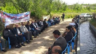 افتتاح سه طرح آب و خاک  در مراغه