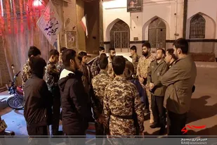 گشت محله محور بسیج با حضور گسترده بسیجیان در سرخه برگزار شد