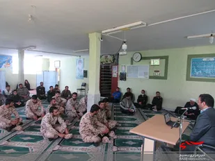 نشست بصیرتی سیاسی پایوران و سربازان وظیفه ناحیه مقاومت بسیج سپاه چناران