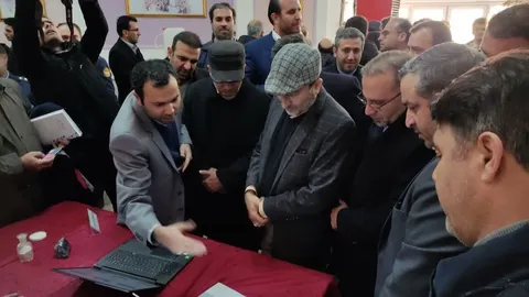 مراسم افتتاح و بازدید از مرکز هم آفرینی دفاعی – امنیتی هوش مصنوعی