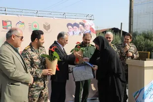 مراسم گرامیداشت هفته دفاع مقدس در آموزش و پرورش گلستان برگزار شد
