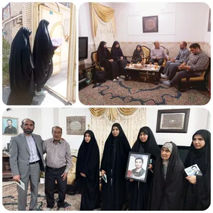دیدار با خانواده سردار شهید رضا اتحادی