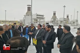 بازدید اصحاب رسانه همدان از تاسیسات تقویت فشار گاز فامنین