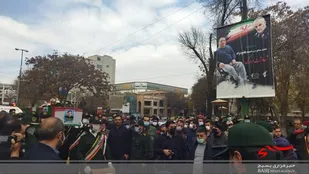پیکر جانباز مدافع حرم؛ شهید صمد فاتح نژاد در تبریز تشییع شد