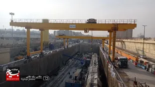 خط۳ قطارشهری تبریز شمال و جنوب تبریز را به هم وصل می کند