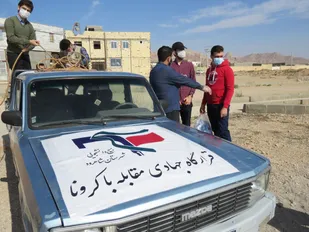 جهادگران بسیجی مکتب حاج قاسم همچنان در میدان+ تصاویر