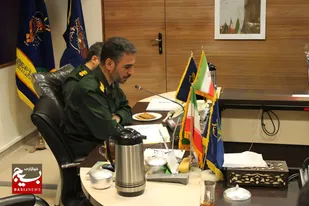 نشست هم اندیشی یادواره شهدای حرم در ناحیه بسیج مالک اشتر مشهد