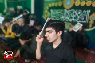 مراسم احیای شب ۲۱ ماه مبارک رمضان در مسجد آیت الله طالقانی همدان