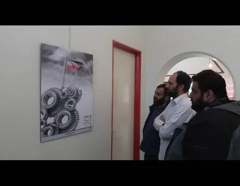 افتتاح نمایشگاه 