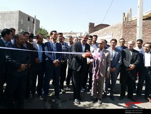 شش طرح عمرانی خدماتی در نظرکهریزی هشترود افتتاح شد