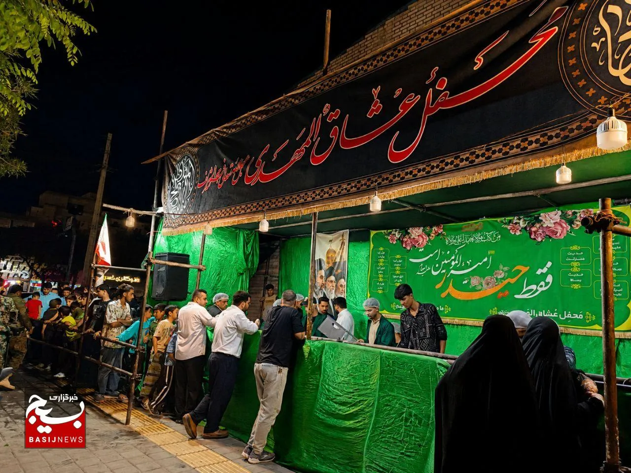 جوانان مشهدی که درس خدمت را به خیابان آوردند