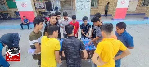 برگزاری مسابقات ورزشی بمناسبت هفته بسیج دانش آموزی
