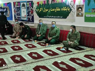 سرکشی فرمانده سپاه شاهرود از پایگاه های بسیج محلات خاتم الانبیا (ص)+ تصاویر
