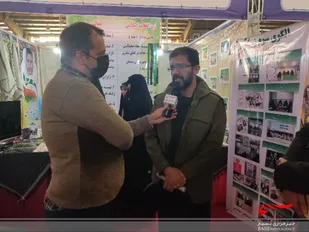 معاون فرهنگی سپاه از دومین نمایشگاه سراسری اسوه بازدید کرد