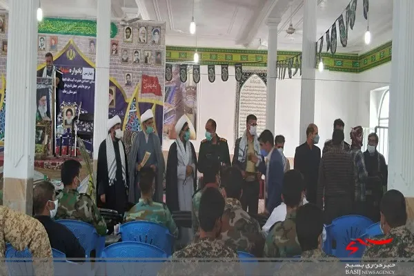 یادواره شهدای در روستای گوری شهرستان زهک برگزار شد