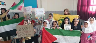 غنچه های قرآنی شهرستان گچساران شعار &laquo;مرگ بر اسرائیل&raquo; سر دادند + (فیلم و تصاویر)