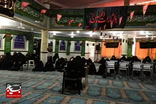 برپایی محفل سیاه پوشان در سرخه