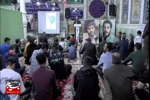مراسم گرامیداشت عملیات &laquo;وعده صادق&raquo; به همت پایگاه مقاومت عاشورا ملایر