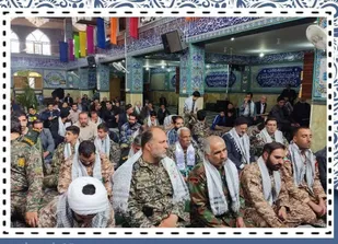 گزارش تصویری از همایش بزرگ بسیجیان با عنوان شکوه اقتدار در نجف آباد
