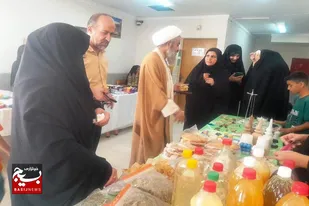 برپایی نمایشگاه اقتصاد مقاومتی بانوان صالح آبادی