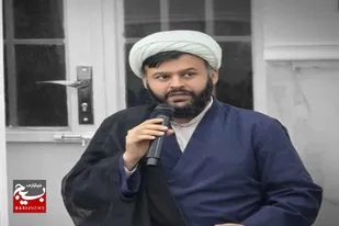 مراسم وفات حضرت زینب (س) و گرامیداشت شهید سلیمانی در کنار مزار شهید گمنام روستای درازی