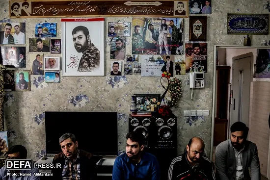 پیکر مطهر شهید مدافع حرم «مجید قربانخانی» تفحص شد