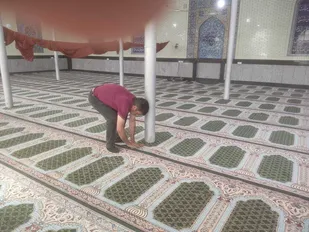 اقدام ارزشمند بسیج سازندگی ناحیه مقاومت گچساران در مسجد چهاربیشه