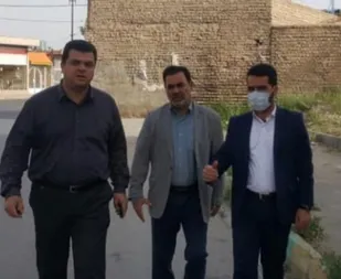 بازديد معاون عمرانی فرماندار پیشوا از پروژه&zwnj;های عمرانی روستای قلعه&zwnj;سین