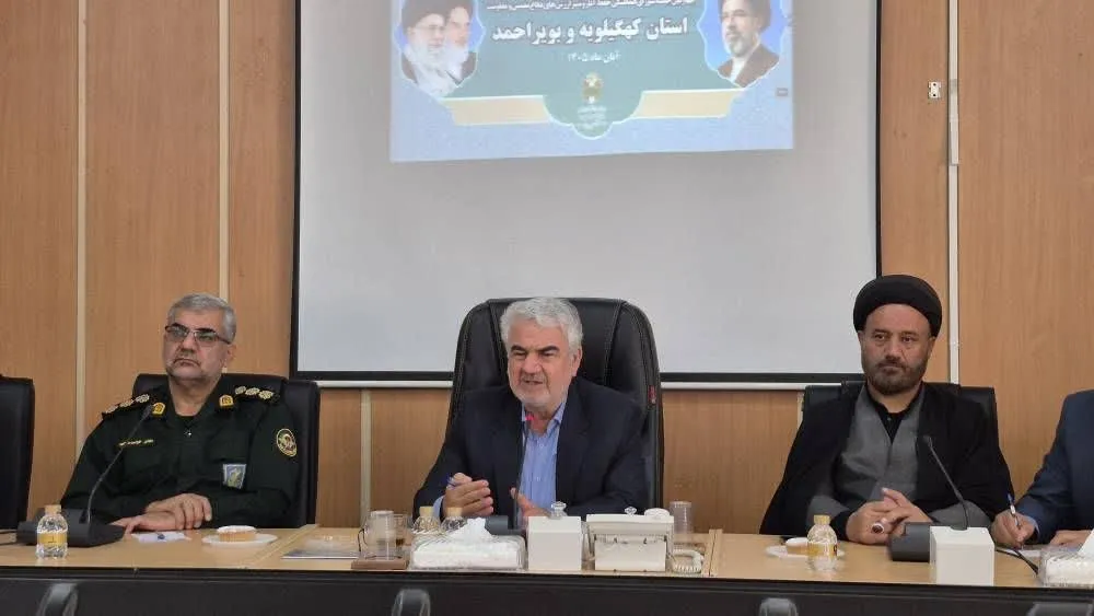 تشییع پیکر سه شهید گمنام در کهگیلویه و بویراحمد 